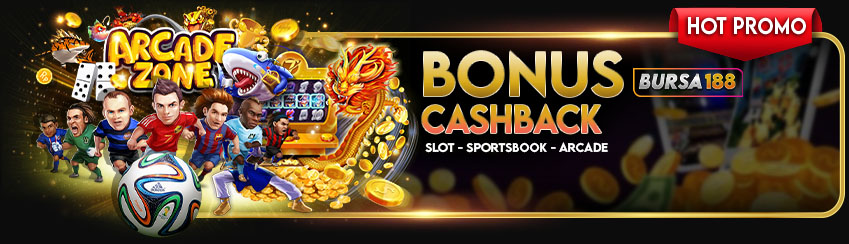 BONUS CASHBACK SPORTSBOOK - SLOT - ARCADE 6%